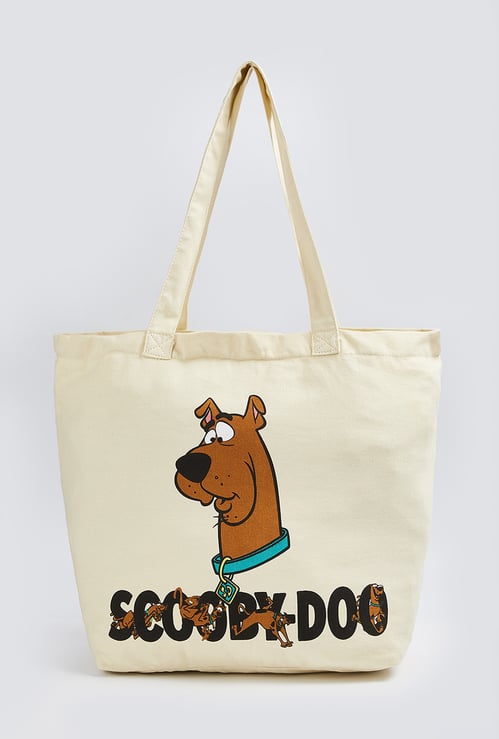 Women Scooby Doo Print Shopper Bag