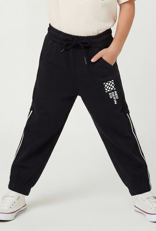 Boys Printed Joggers