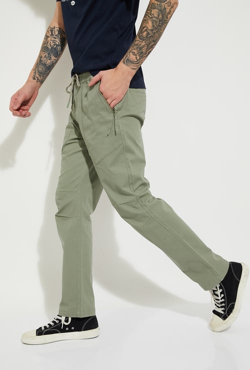 URB_N Men Solid Trousers
