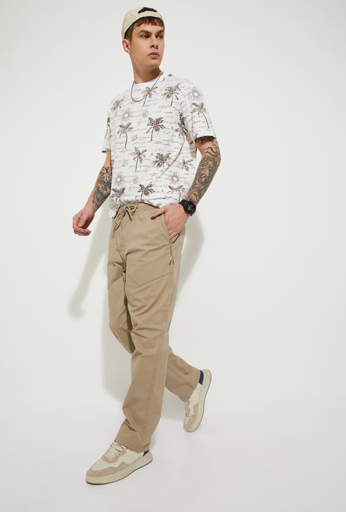 URB_N Men Solid Trousers