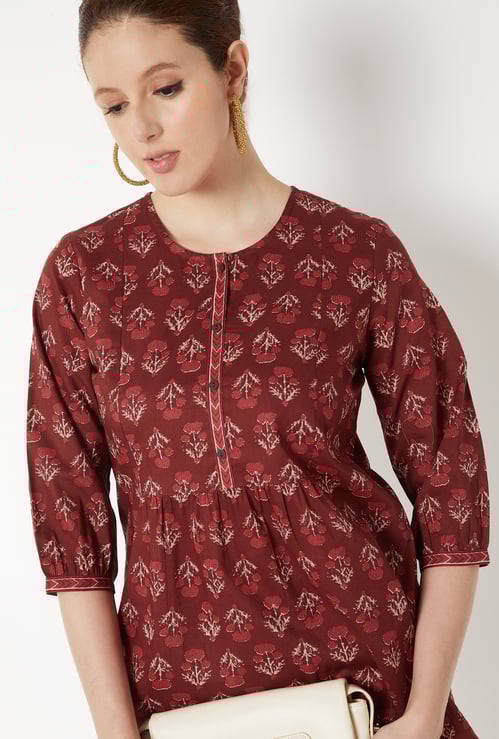 Women Printed Short Kurti
