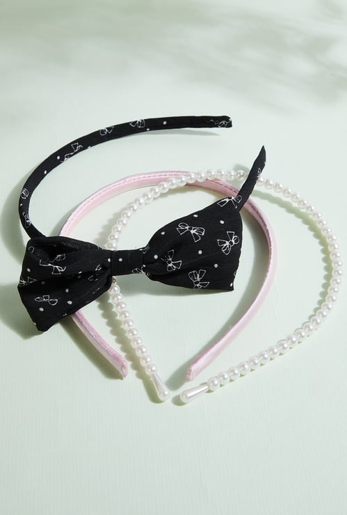 Girls Assorted Headbands - Pack of 3