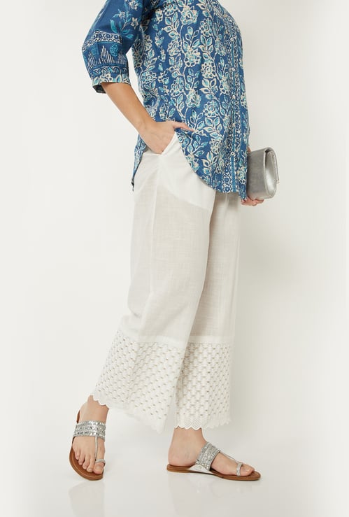 Women Solid Palazzos