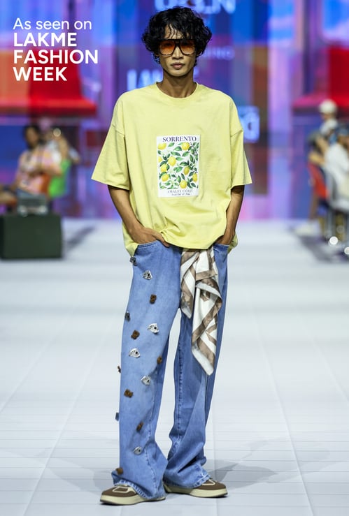 URB_N Men Washed Baggy Fit Jeans