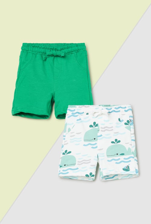 Boys Assorted Shorts - Pack of 2