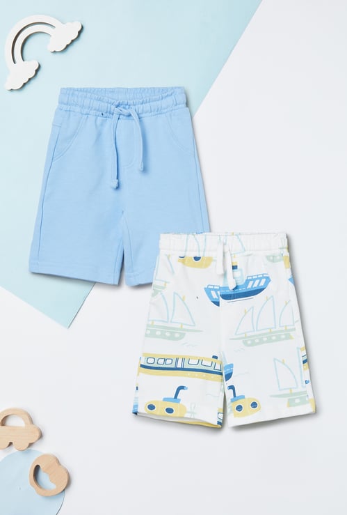 Boys Assorted Shorts - Pack of 2