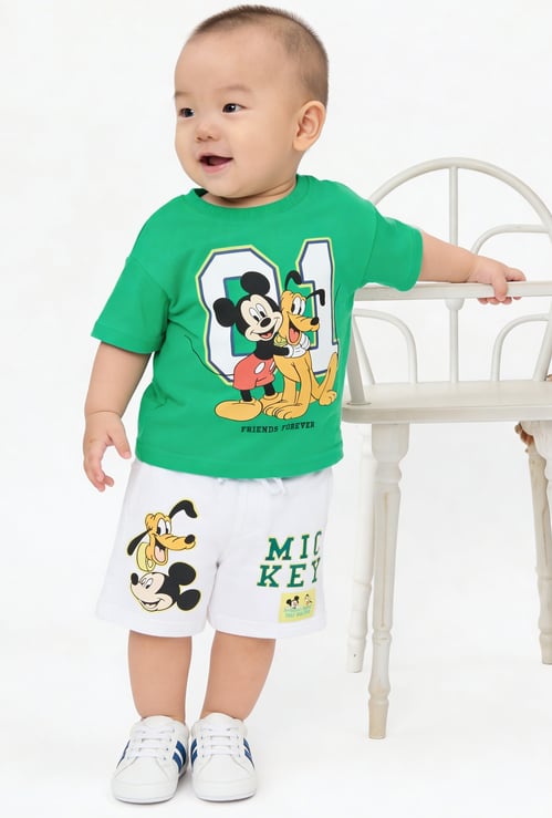 Boys Mickey and Friends Shorts Set