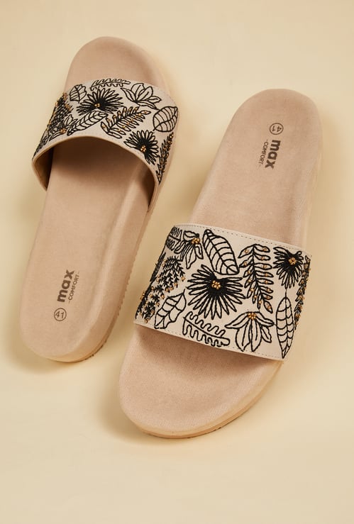 Women Embroidered Flats
