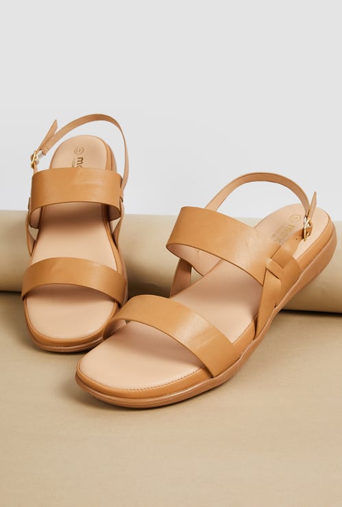 Women Dual Strap Flats