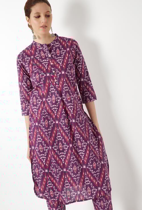 Women Printed Straight Kurta Set