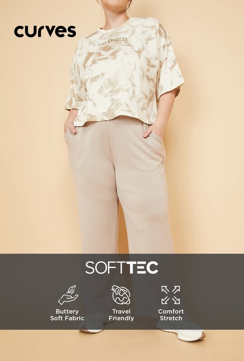 Women Solid Track Pants