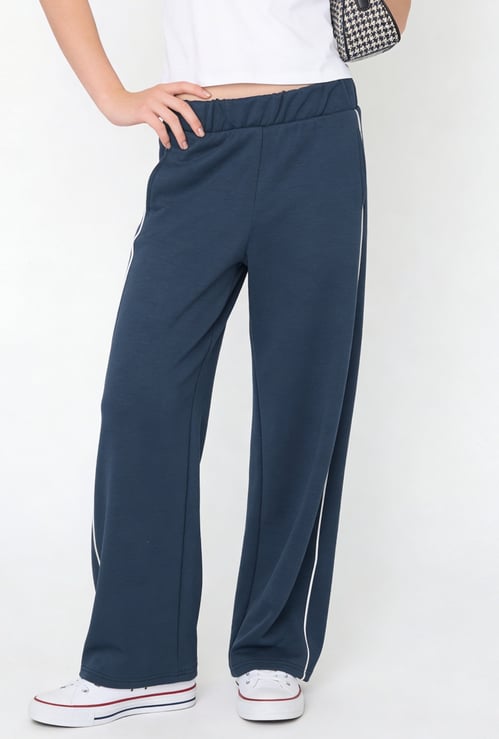 Girls Solid Track Pants