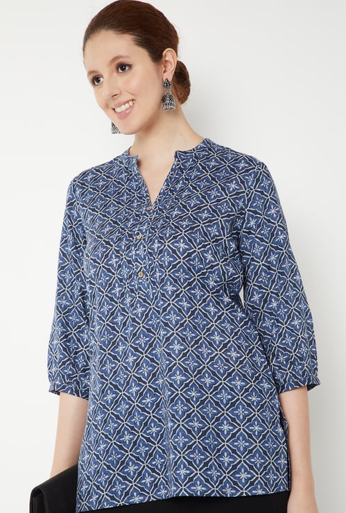 Women Printed Straight Kurti