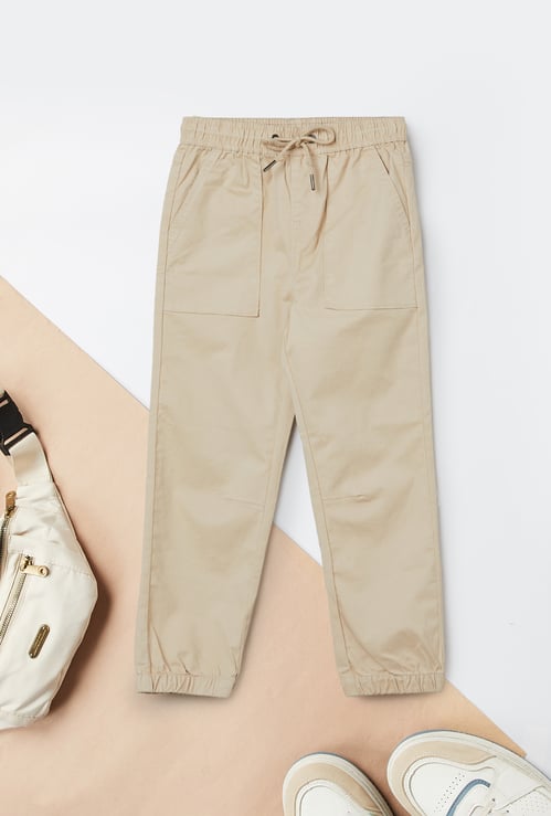 Boys Solid Joggers
