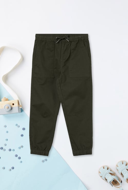 Boys Solid Joggers