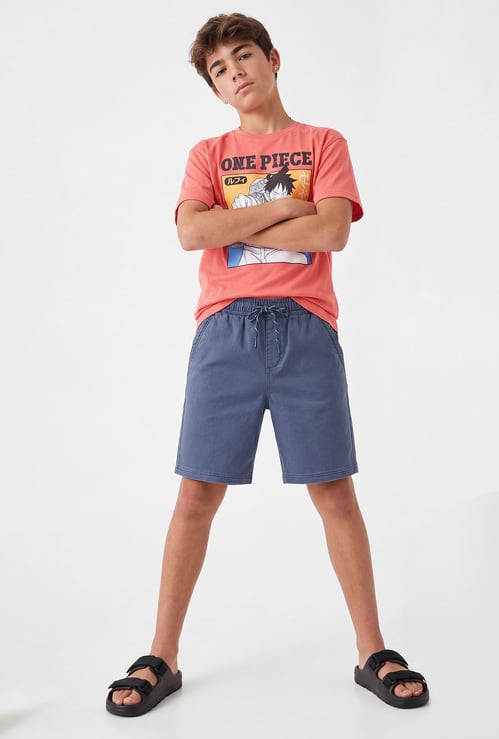 Boys Solid Shorts