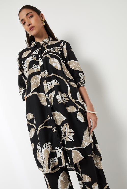 Women Printed Straight Kurta Set