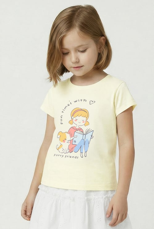 Girls Printed T-shirt