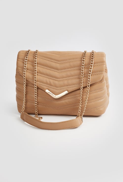 Women Textured Sling Bag