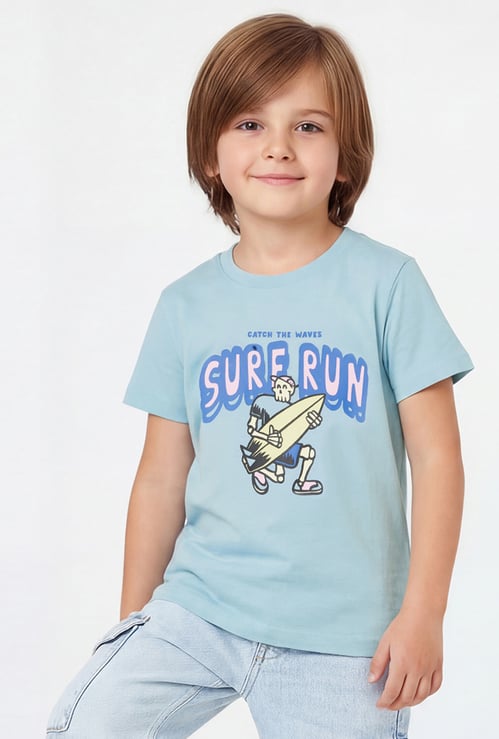 Boys Graphic Print T-shirt