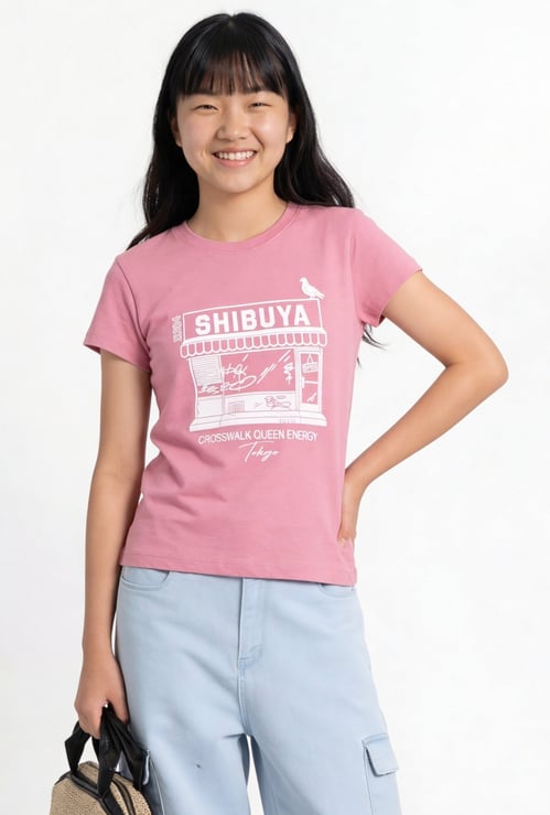 Girls Printed T-shirt
