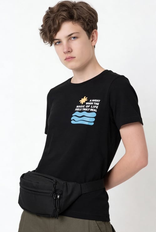 Boys Placement Print T-shirt