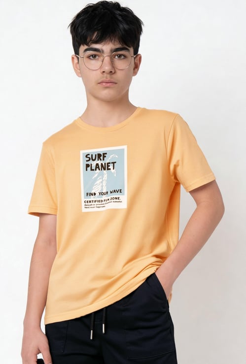 Boys Graphic Print T-shirt