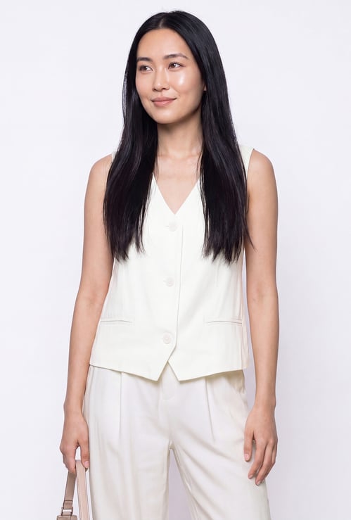 Kalki x Max Women Solid Vest Top