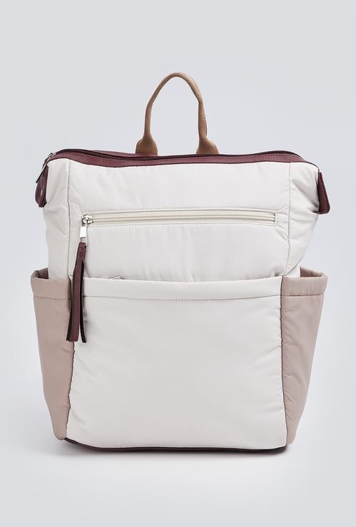 Women Colourblock Backpack