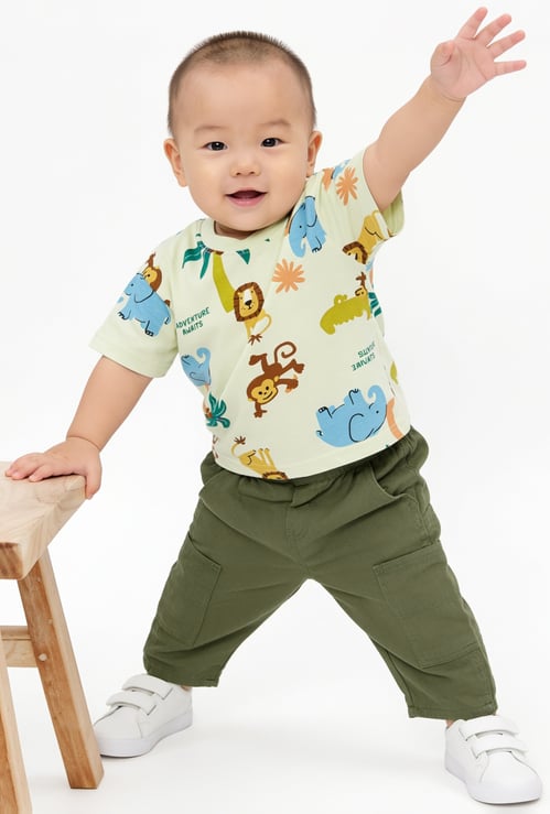 Boys Solid Cargos