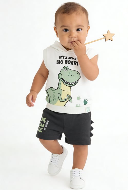Boys Character Print Shorts Set