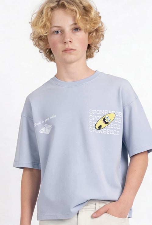 Boys SpongeBob SquarePants Print T-shirt