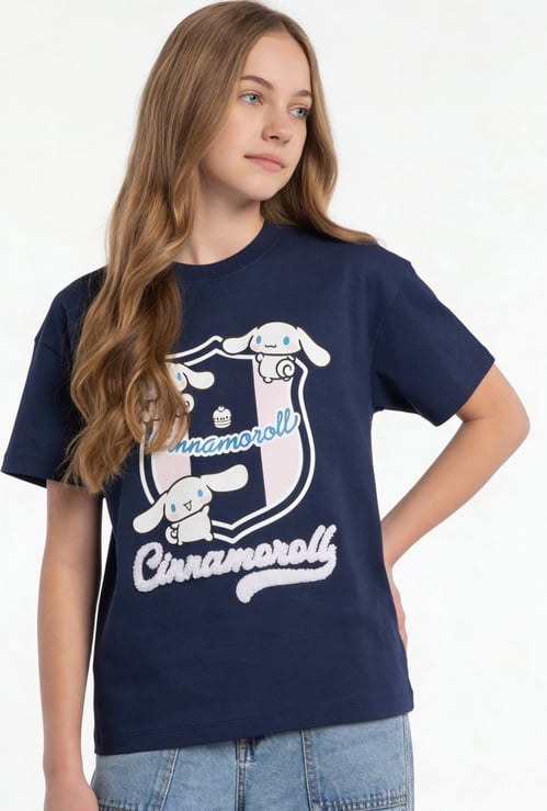 Girls Oversized Cinnamoroll T-shirt