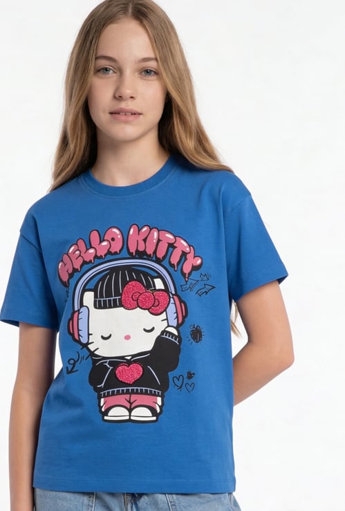 Girls Hello Kitty Oversized T-shirt