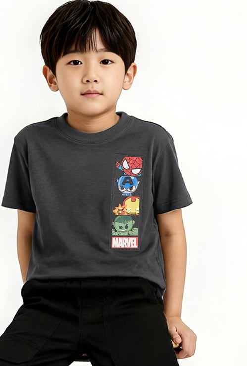 Boys Avengers Print T-shirt
