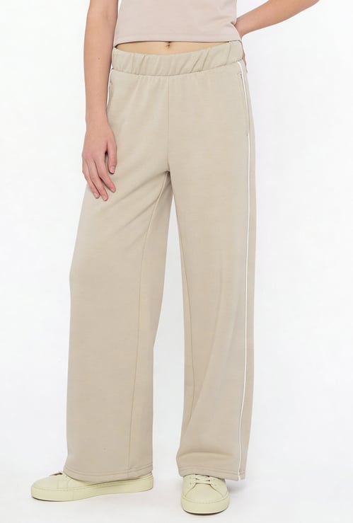 Girls Solid Track Pants