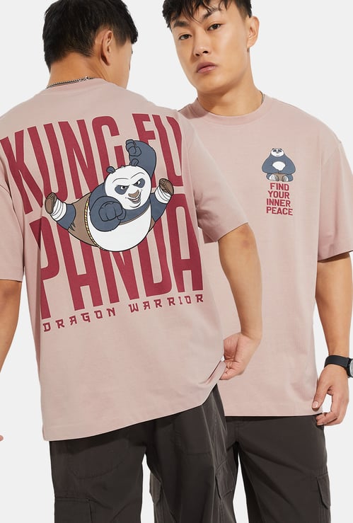 URB_N Men Kung Fu Panda Oversized T-shirt