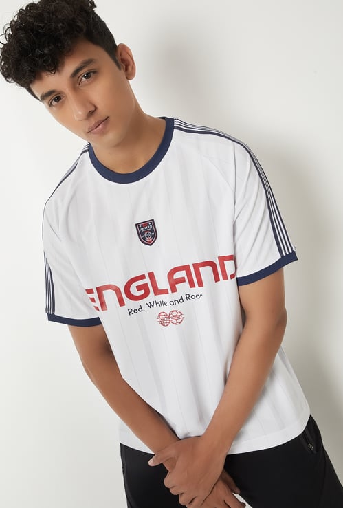 Men Printed Sports T-shirt