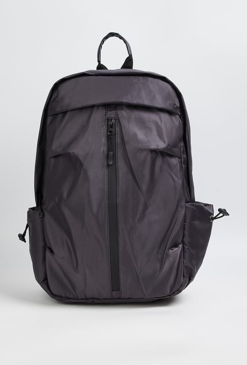 Men Solid Laptop Backpack