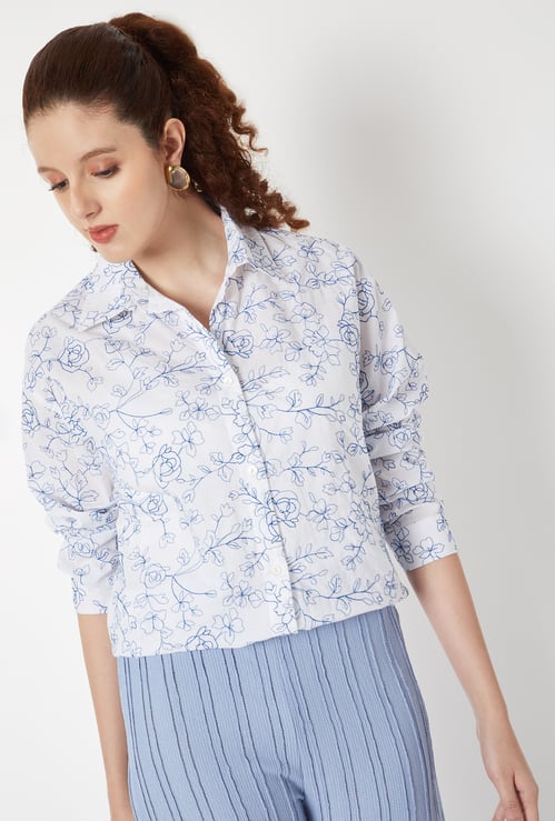 Women Embroidered Shirt