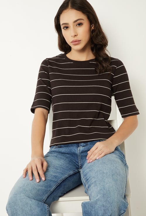 Women Striped T-shirt