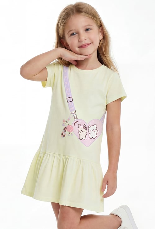 Girls Printed Dress