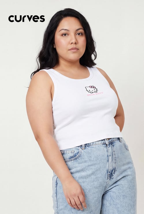 Women Hello Kitty Tank Top