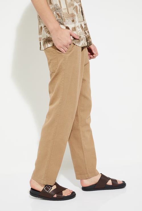 URB_N Men Solid Trousers