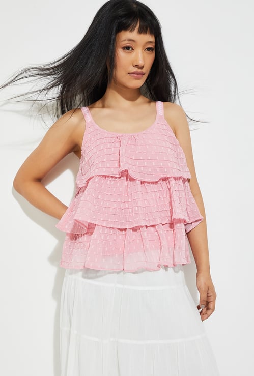 ALAYA F x URB_N Women Layered Top