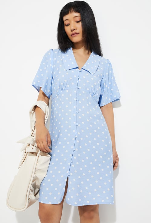 ALAYA F x URB_N  Women Printed A-line Dress