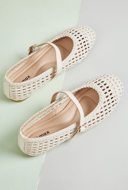 Women Embellished Mary Janes