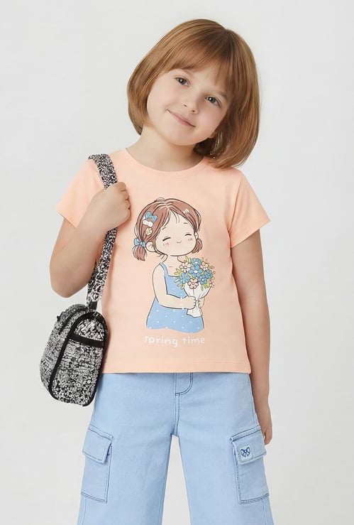 Girls Printed T-shirt
