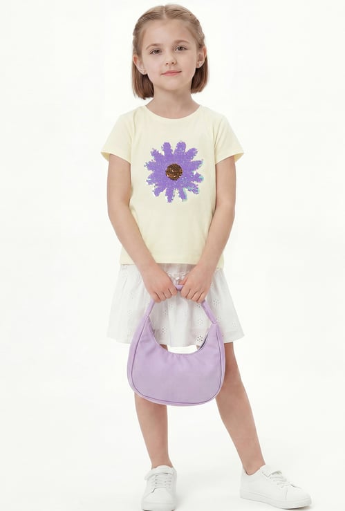 Girls Embellished T-shirt