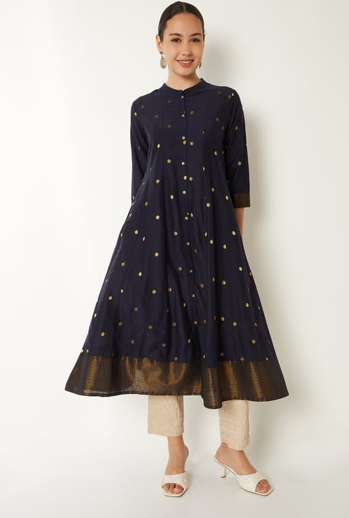 Women Printed Kalidar Kurta